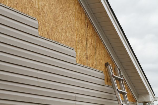 Grey Vinyl Siding Installation in Nashville